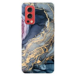 SKALO OnePlus Nord 2 Marmor TPU-cover - #4