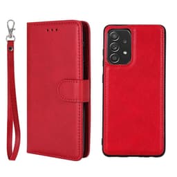 SKALO Samsung A52/A52s Magneettinen kuori/lompakko ""2 in 1"" - - Punainen