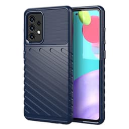 SKALO Samsung A52/A52s Armor Thunder Suojakuori - Sininen