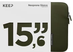 KEEP 15.6" Neoprene sleeve (Ivy Green)