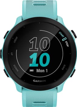 Garmin Forerunner 55 GPS sportsklokke (aqua)