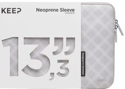 KEEP 13.3" Neoprene sleeve (sleeve sand tartan)