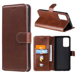 SKALO Samsung A52/A52s Classic Pungetui - Brun