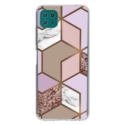 SKALO Samsung A22 5G Marmori TPU kuori - #3