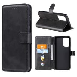 SKALO Samsung A52/A52s Classic Lompakkokotelo - Musta
