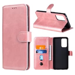 SKALO Samsung A52/A52s Classic Lompakkokotelo - Pinkki