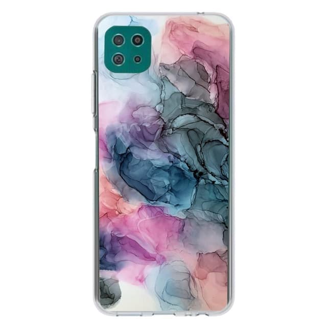 SKALO Samsung A22 5G Marmor TPU-cover - #4