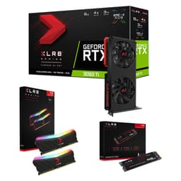 PNY GF RTX 3060Ti 8GB XLR8 Gaming REVEL EPIC-X LHR Bundle Pack 2