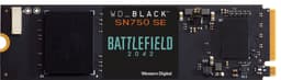 WD Black SN750 SE intern NVMe SSD 1 TB med Battlefield 2042