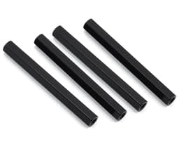 HQProp M3 x 45mm Aluminum Hex Standoffs Black (4)