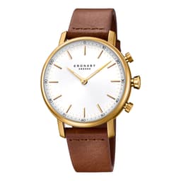 Kronaby Hybrid Smartklokke Carat 38mm Double Hvit skive