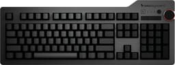 Das Keyboard 4 Ultimate, skinnende nøkler, Cherry MX Blue, USB, svart