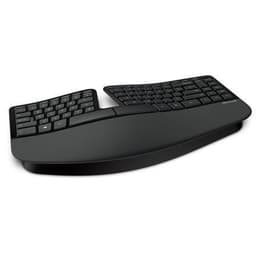 Microsoft L5V-00021 Sculpt Ergonomic Desktop Bundle Wireless, Näppäimistö, Hiiri sisältyy, Erillinen Numpad, Paristot mukana, EN, Musta