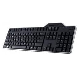 Dell KB-813 Tastaturoppsett Qwerty, svart, med smartkortleser, Russsian