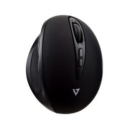 V7 MW400, Ambidextrous, RF trådløst, 1600 dpi, Sort