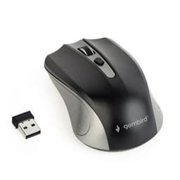 Gembird MUSW-4B-04-GB 2,4 GHz trådløs optisk mus, USB, trådløs forbindelse, mellemgrå/sort