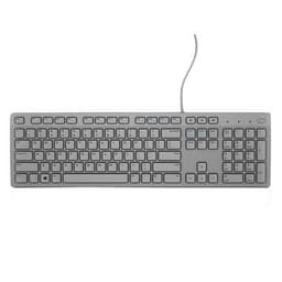Dell KB216 multimedia, kablet, tastaturoppsett EN, grå, engelsk, numerisk tastatur