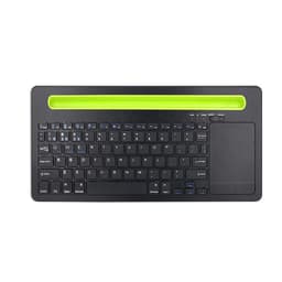Trådløst tastatur med touchpad og mobil stativ