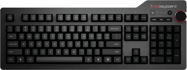 Das Keyboard 4 Professional, Cherry MX Brown, Nordic, USB, svart