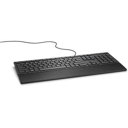 Dell KB216 Multimedia, Wired, Tangentbordslayout EN, Svart, US Interna