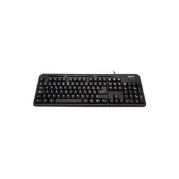 Tastatur iggual CK-BASIC-120T QWERTY USB Sort