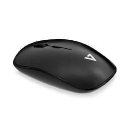 V7 MW200-1E, Ambidextrous, Optisk, RF trådløst, 1600 dpi, Sort