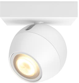 Philips Hue Buckram spotlys (hvid)