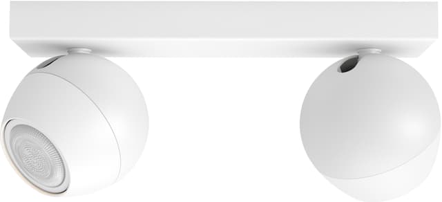 Philips Hue Buckram vit spotlight 2x5W