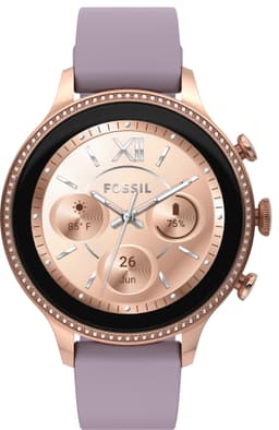 Fossil Gen 6 smartwatch (purple silicone)