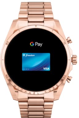 Michael Kors Gen 6 Bradshaw smartklokke 44mm (rose gold-tone)