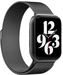 Puro Apple Watch 38-41 mm Milanese ranneke (musta)