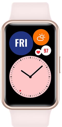 Huawei Watch Fit älykello (kirsikankukanpunainen)