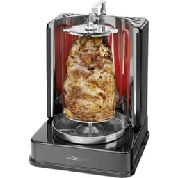 Clatronic DVG 3686 Elektrisk Gyros- och kycklinggrill Svart