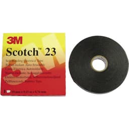 Självsvetsande reparationstejp 3M Scotch 23 Svart 1 st
