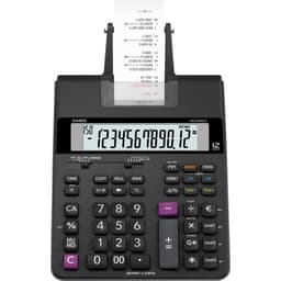 Casio HR-200 RCE Skrivande bordsdator Svart Display