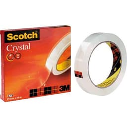 3M C6001966 Tejp Scotch® Crystal Clear 600 Transparent (L x B) 66 m x 19 mm 1 st