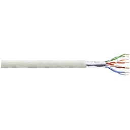 LogiLink CPV0013 Nätverkskabel CAT 5e F/UTP 4 x 2 x 0.13 mm² Grå 100 m