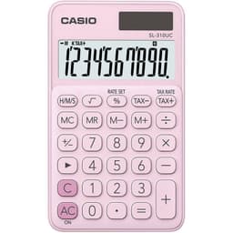 Casio SL-310UC-PK Miniräknare Rosa Display (ställen):