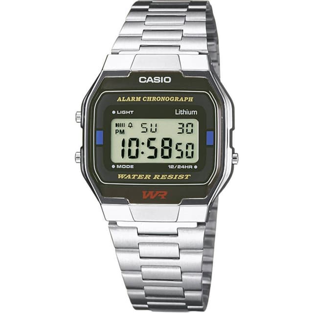 Casio Kronograf Armbandsur A163WA-1QES (L x B x H) 36.8