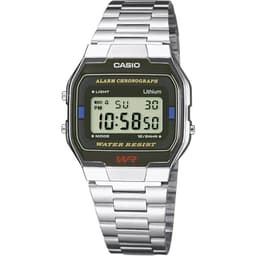 Casio Kronograf Armbandsur A163WA-1QES (L x B x H) 36.8