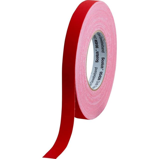 3M 9545NR19 Tygtejp Scotch® Röd (L x B) 50 m x 19 mm 1 st