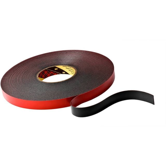 3M 5925F/1233 Tejp Svart (L x B) 33 m x 12 mm 1 st