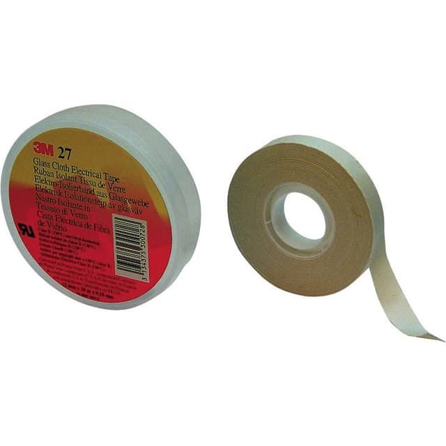 3M SCOTCH 27 SCOTCH27U-19X20 Tygtejp Scotch® 27 Vit (L x B) 20 m x 19 mm 1 st