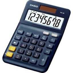 Casio MS-8E Bordsräknare Mörkblå Display (ställen): 8