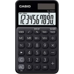 Casio SL-310UC-BK Miniräknare Svart Display (ställen):