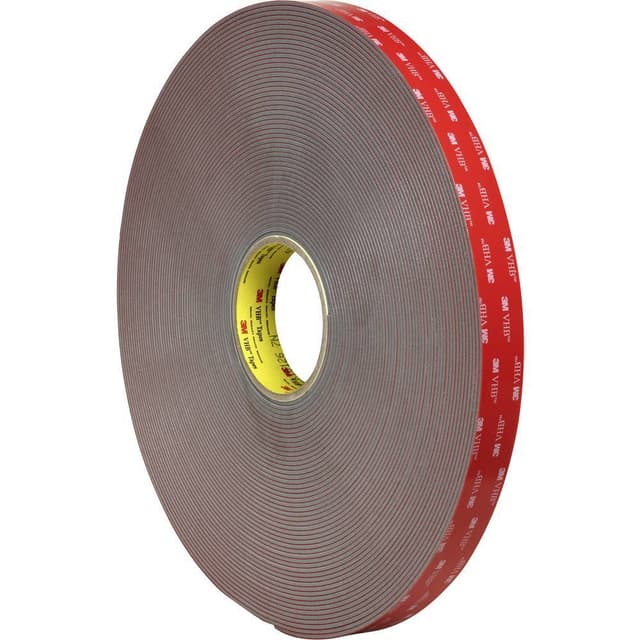 3M 49912516 49912516 Dubbelsidiga tejp Grå (L x B) 5.5 m x 19 mm 1 st