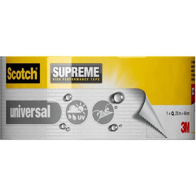 3M 4101 29044825W Tygtejp Vit (L x B) 25 m x 48 mm 1 st