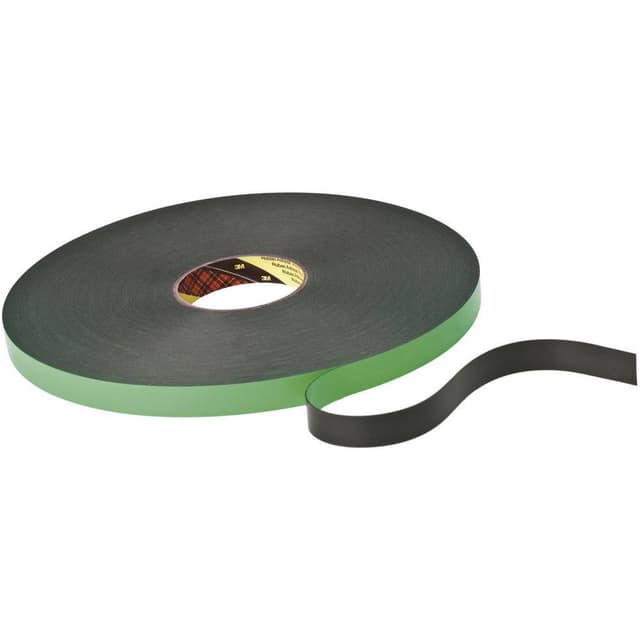 3M 9508B 9508B19 Dubbelsidiga tejp 9508B Svart (L x B) 66 m x 19 mm 1 st