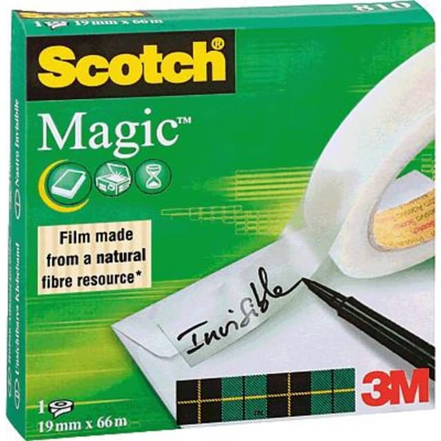 3M SCOTCH® Magic™ 810 M8101966 Tejp Scotch® Magic™ 810 Matt (L x B) 66 m x 19 mm 1 st