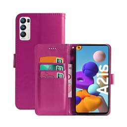 Lompakkokotelo 3-kortti Oppo Find X3 Neo 5G  - pinkki